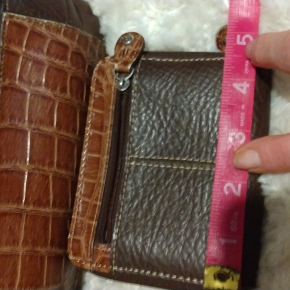 Vintage Liz Claiborne brown purse & wallet - Picture 12 of 13